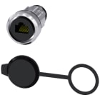 SIEMENS - Interfaccia RJ45, 22 mm, in metallo lucido, colore argento