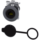 SIEMENS - Interfaccia RJ45, 30 mm, in metallo opaco, colore grigio sabbia 3SU19600GB800AA0