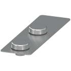SIEMENS - Protezione in alluminio come mostrina frontale per azionatore RFID 3SE64