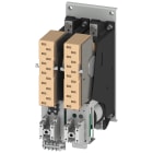 SIEMENS - Contattore gr. costr. 12, a 2 poli, DC-3 e 5, 400 A, blocchetto di contatti ausiliari 4NO+4NC, comando in AC AC 110 V 50 Hz 3TC78141CF
