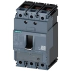 SIEMENS - Interruttore automatico 3VA1 IEC Frame 160, classe del potere di interruzione M, Icu=55 kA con 415 V