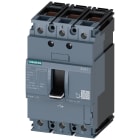 SIEMENS - Interruttore automatico 3VA1 IEC Frame 160, classe del potere di interruzione N, Icu=25 kA con 415 V