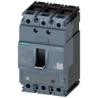 SIEMENS - Interruttore automatico 3VA1 IEC Frame 160, classe del potere di interruzione N, Icu=25 kA con 415 V
