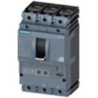 SIEMENS - interruttore automatico 3VA2 IEC frame 100 classe del potere di interruzione H Icu=85kA con 415V a 3 poli, protezione impianto ETU330, LIG, In=100A...