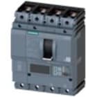 SIEMENS - interruttore automatico 3VA2 IEC frame 100 classe del potere di interruzione C Icu=110kA con 415V a 4 poli, protezione impianto ETU550, LSI, In=100...