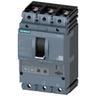 SIEMENS - interruttore automatico 3VA2 IEC frame 250 classe del potere di interruzione L Icu=150kA con 415V a 3 poli, protezione impianto ETU330, LIG, In=160...