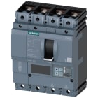 SIEMENS - interruttore automatico 3VA2 IEC frame 250 classe del potere di interruzione M Icu=55kA con 415V a 4 poli, protezione impianto ETU860, LSIG, In=250...