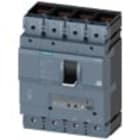 SIEMENS - interruttore automatico 3VA2 IEC frame 630 classe del potere di interruzione L Icu=150kA con 415V a 4 poli, protezione impianto ETU330, LIG, In=630...