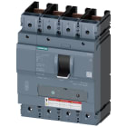 SIEMENS - Interruttore automatico 3VA5 UL Frame 400 classe del potere di interruzione C 100kA con 480V 4 poli