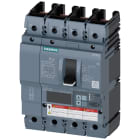 SIEMENS - Interruttore automatico 3VA6 UL Frame 250, classe del potere di interruzione C, 100 kA con 480 V a 4 poli