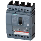 SIEMENS - Interruttore automatico 3VA6 UL Frame 250, classe del potere di interruzione M, 35 kA con 480 V a 4 poli