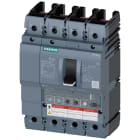 SIEMENS - Interruttore automatico 3VA6 UL Frame 250, classe del potere di interruzione H, 65 kA con 480 V a 4 poli