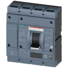 SIEMENS - Interruttore automatico 3VA6 UL Frame 800, classe del potere di interruzione C, 100 kA con 480 V a 4 poli