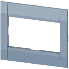 SIEMENS - Mostrina copriforo per sfinestratura su porta 76,2x45,65mm (LaxA) per 3VA51, a 3 poli senza TMTU