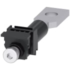 SIEMENS - Attacchi piatti posteriori corti, 1 pezzo, accessori per: 3VA1 100/160