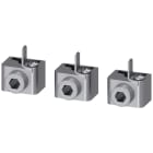 SIEMENS - Morsetto di collegamento per conduttore tondo con presa di tensione per conduttore ausiliario 3 pezzi, accessorio per: 3VA1