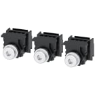 SIEMENS - Attacchi piatti posteriori a vite, 3 pezzi, accessori per: 3VA1 100/160