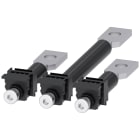 SIEMENS - Attacchi piatti posteriori, 3 pezzi, accessori per: 3VA1 100/160 3VA91130QE00