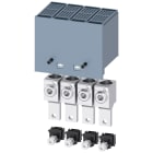 SIEMENS - Morsetto di collegamento per conduttore tondo grande con presa di tensione per conduttore ausiliario 4 pezzi, accessorio 3VA91140JC12