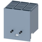 SIEMENS - Calotta coprimorsetti alta a 3 poli, 1 pezzo, accessori per: 3VA4/5 125