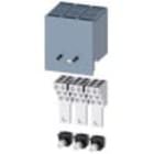 SIEMENS - Morsetto per conduttori tondi, 6 cavi, 3 pezzi, accessori per: 3VA5 125