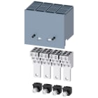 SIEMENS - Morsetto per conduttori tondi, 6 cavi, 4 pezzi, accessori per: 3VA5 125 3VA91340JF60