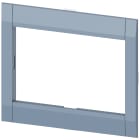 SIEMENS - Mostrina copriforo per sfinestratura su porta 104,6x70,7mm (LaxA) per 3VA52/61/62 a 3 poli senza ETU 3VA91430SB10