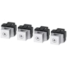 SIEMENS - Morsetto per conduttori tondi, 4 pezzi, accessori per: 3VA6 150/250 3VA91440JB11