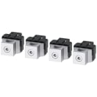 SIEMENS - Morsetto per conduttori tondi, 4 pezzi, accessori per: 3VA6 150/250
