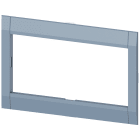 SIEMENS - Mostrina copriforo per sfinestratura su porta 139,6x70,7mm (LaxA) per 3VA52/61/62 a 4 poli senza ETU 3VA91440SB10