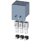 SIEMENS - Morsetto di collegamento per conduttore tondo grande con presa di tensione per conduttore ausiliario 3 pezzi, accessorio 3VA91530JC12