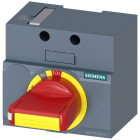 SIEMENS - Comando rotativo frontale OFF di emergenza IEC IP30/40, accessorio per: 3VA1 100/160 3VA91570EK15
