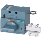 SIEMENS - Comando rotativo frontale standard con interblocco porta IEC IP30/40, kit di illuminazione DC 24 V 3VA91570EK23
