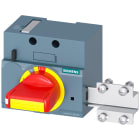 SIEMENS - Comando rotativo frontale OFF di emergenza con interblocco porta IEC IP30/40, accessorio per: 3VA1 3VA91570EK25
