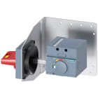 SIEMENS - Comando rotativo laterale OFF di emergenza IEC IP65 con angolare di montaggio, accessorio per: 3VA1
