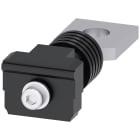 SIEMENS - Attacchi piatti posteriori corti, 1 pezzo, accessori per: 3VA2 100/160/250 3VA92010QE10