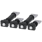 SIEMENS - Attacchi piatti posteriori, 4 pezzi, accessori per: 3VA2 100/160/250