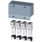 SIEMENS - Morsetto di collegamento per conduttore tondo, 2 cavi, 4 pezzi, accessorio per: 3VA1 250