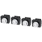 SIEMENS - Attacchi piatti posteriori a vite, 4 pezzi, accessori per: 3VA1 250 3VA92140QA00