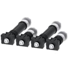 SIEMENS - Attacchi a bullone posteriori, 4 pezzi, accessori per: 3VA1 250 3VA92140QF00