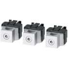 SIEMENS - Morsetto di collegamento per conduttore tondo 3 pezzi, accessorio per: 3VA52 250