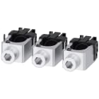 SIEMENS - Morsetto di collegamento per conduttore tondo con presa di tensione per conduttore ausiliario 3 pezzi per 3VA5 250 3VA92330JG12