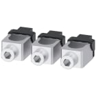 SIEMENS - Morsetto per conduttori tondi Cu, 3 pezzi, accessori per: 3VA6 150/250 3VA92430JD12