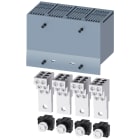 SIEMENS - Morsetto per conduttori tondi, 6 cavi, 4 pezzi, accessori per: 3VA6 150/250 3VA92440JF60