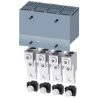 SIEMENS - Morsetto per conduttori tondi, 2 cavi, 4 pezzi, accessori per: 3VA6 150/250