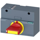 SIEMENS - Comando rotativo frontale OFF di emergenza IEC IP30/40, accessorio per: 3VA1 250 3VA92570EK15