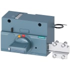 SIEMENS - Comando rotativo frontale standard con interblocco porta IEC IP30/40, kit di illuminazione DC 24 V 3VA92570EK23