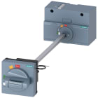 SIEMENS - Comando rotativo bloccoporta standard IEC IP65 con interblocco porta con kit di illuminazione 3VA92570FK23