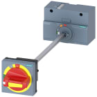 SIEMENS - Comando rotativo bloccoporta OFF di emergenza IEC IP65 con interblocco porta, accessorio per: 3VA1