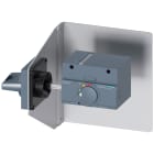 SIEMENS - Comando rotativo laterale standard IEC IP65 con angolare di montaggio, kit di illuminazione DC 24 V 3VA92570PK53
